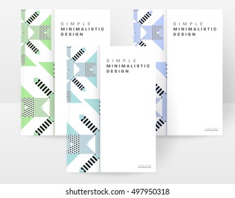Geometric background Template for covers, flyers, banners, posters and placards, may be used for presentations and book covers, EPS10 vector illustration