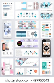 Geometric background Template for covers, flyers, banners, posters and placards, may be used for presentations and book covers, EPS10 vector illustration