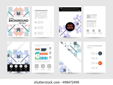 Plantilla de fondo geométrico para cubiertas, volantes, pancartas, carteles y carteles, puede utilizarse para presentaciones y portadas de libros, ilustración vectorial EPS10