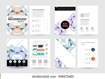 Geometric background Template for covers, flyers, banners, posters and placards, may be used for presentations and book covers, EPS10 vector illustration