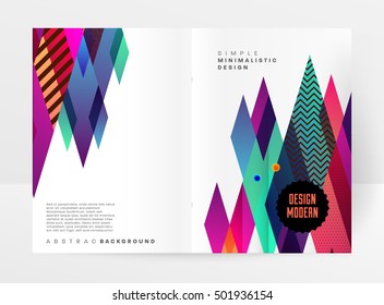 Geometric background Template for covers, flyers, banners, posters and placards, may be used for presentations and book covers, EPS10 vector illustration