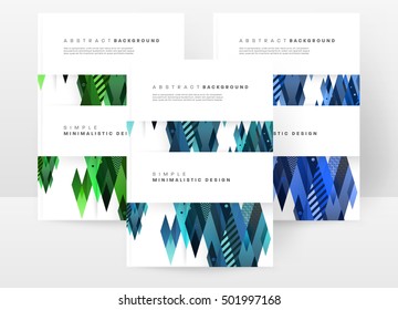 Geometric background Template for covers, flyers, banners, posters and placards, may be used for presentations and book covers, EPS10 vector illustration