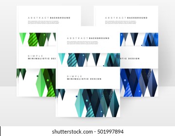 Plantilla de fondo geométrico para cubiertas, volantes, pancartas, carteles y carteles, puede utilizarse para presentaciones y portadas de libros, ilustración vectorial EPS10