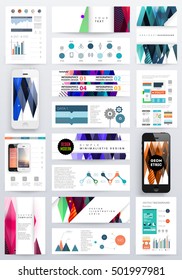 Geometric background Template for covers, flyers, banners, posters and placards, may be used for presentations and book covers, EPS10 vector illustration