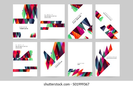 Geometric background Template for covers, flyers, banners, posters and placards, may be used for presentations and book covers, EPS10 vector illustration
