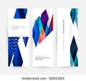 Geometric background Template for covers, flyers, banners, posters and placards, may be used for presentations and book covers, EPS10 vector illustration