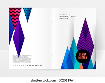 Geometric background Template for covers, flyers, banners, posters and placards, may be used for presentations and book covers, EPS10 vector illustration