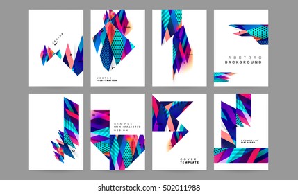 Geometric background Template for covers, flyers, banners, posters and placards, may be used for presentations and book covers, EPS10 vector illustration