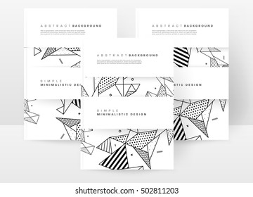 Geometric background Template for covers, flyers, banners, posters and placards, may be used for presentations and book covers, EPS10 vector illustration