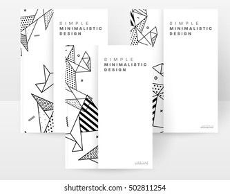 Geometric background Template for covers, flyers, banners, posters and placards, may be used for presentations and book covers, EPS10 vector illustration
