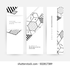 Geometric background Template for covers, flyers, banners, posters and placards, may be used for presentations and book covers, EPS10 vector illustration