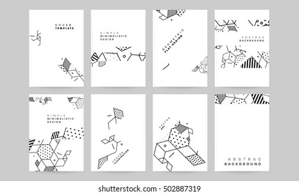 Geometric background Template for covers, flyers, banners, posters and placards, may be used for presentations and book covers, EPS10 vector illustration