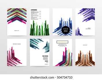 Plantilla de fondo geométrico para cubiertas, volantes, pancartas, carteles y carteles, puede utilizarse para presentaciones y portadas de libros, ilustración vectorial EPS10