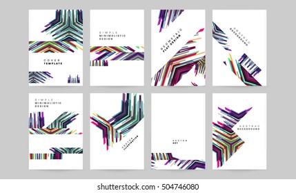 Geometric background Template for covers, flyers, banners, posters and placards, may be used for presentations and book covers, EPS10 vector illustration