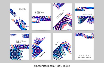 Geometric background Template for covers, flyers, banners, posters and placards, may be used for presentations and book covers, EPS10 vector illustration