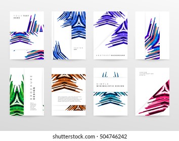 Plantilla de fondo geométrico para cubiertas, volantes, pancartas, carteles y carteles, puede utilizarse para presentaciones y portadas de libros, ilustración vectorial EPS10