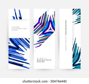 Geometric background Template for covers, flyers, banners, posters and placards, may be used for presentations and book covers, EPS10 vector illustration
