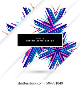 Geometric background Template for covers, flyers, banners, posters and placards, may be used for presentations and book covers, EPS10 vector illustration