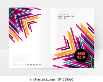 Geometric background Template for covers, flyers, banners, posters and placards, may be used for presentations and book covers, EPS10 vector illustration