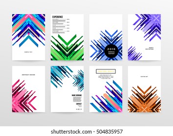 Geometric background Template for covers, flyers, banners, posters and placards, may be used for presentations and book covers, EPS10 vector illustration