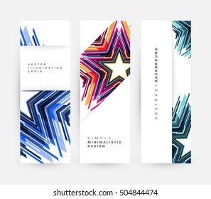 Geometric background Template for covers, flyers, banners, posters and placards, may be used for presentations and book covers, EPS10 vector illustration