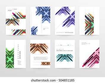 Geometric background Template for covers, flyers, banners, posters and placards, may be used for presentations and book covers, EPS10 vector illustration