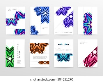 Geometric background Template for covers, flyers, banners, posters and placards, may be used for presentations and book covers, EPS10 vector illustration