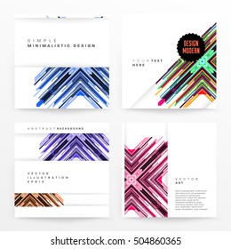 Geometrischer Hintergrund Vorlage für Cover, Flyer, Banner, Poster und Plakate, kann für Präsentationen und Buchumschläge, EPS10 Vektorgrafik, verwendet werden