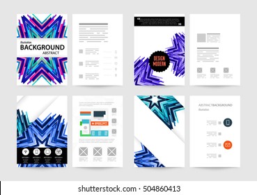 Plantilla de fondo geométrico para cubiertas, volantes, pancartas, carteles y carteles, puede utilizarse para presentaciones y portadas de libros, ilustración vectorial EPS10