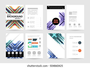 Plantilla de fondo geométrico para cubiertas, volantes, pancartas, carteles y carteles, puede utilizarse para presentaciones y portadas de libros, ilustración vectorial EPS10