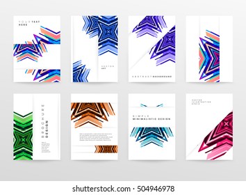 Plantilla de fondo geométrico para cubiertas, volantes, pancartas, carteles y carteles, puede utilizarse para presentaciones y portadas de libros, ilustración vectorial EPS10