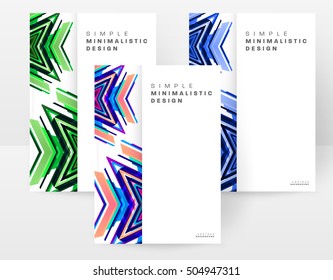 Modelo geométrico para capas, folhetos, banners, cartazes e cartazes, pode ser usado para apresentações e capas de livros, ilustração vetorial EPS10