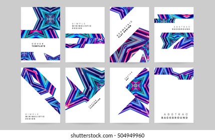 Geometric background Template for covers, flyers, banners, posters and placards, may be used for presentations and book covers, EPS10 vector illustration