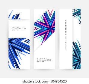 Geometric background Template for covers, flyers, banners, posters and placards, may be used for presentations and book covers, EPS10 vector illustration