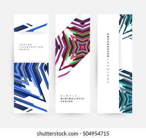 Plantilla de fondo geométrico para cubiertas, volantes, pancartas, carteles y carteles, puede utilizarse para presentaciones y portadas de libros, ilustración vectorial EPS10