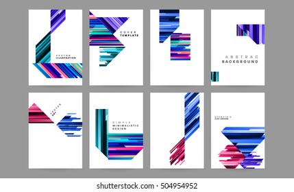 Plantilla de fondo geométrico para cubiertas, volantes, pancartas, carteles y carteles, puede utilizarse para presentaciones y portadas de libros, ilustración vectorial EPS10