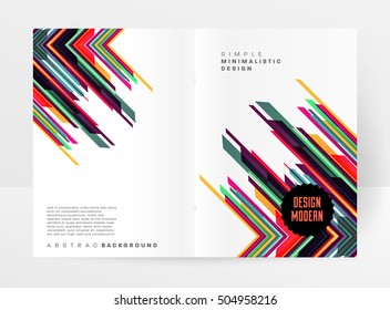 Geometric background Template for covers, flyers, banners, posters and placards, may be used for presentations and book covers, EPS10 vector illustration