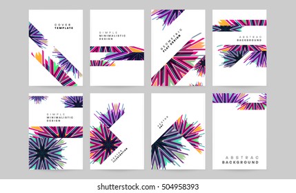 Plantilla de fondo geométrico para cubiertas, volantes, pancartas, carteles y carteles, puede utilizarse para presentaciones y portadas de libros, ilustración vectorial EPS10