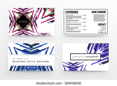 Geometric background Template for covers, flyers, banners, posters and placards, may be used for presentations and book covers, EPS10 vector illustration