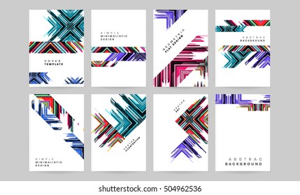 Geometric background Template for covers, flyers, banners, posters and placards, may be used for presentations and book covers, EPS10 vector illustration