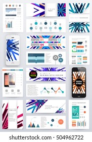 Geometric background Template for covers, flyers, banners, posters and placards, may be used for presentations and book covers, EPS10 vector illustration