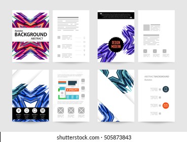 Geometric background Template for covers, flyers, banners, posters and placards, may be used for presentations and book covers, EPS10 vector illustration