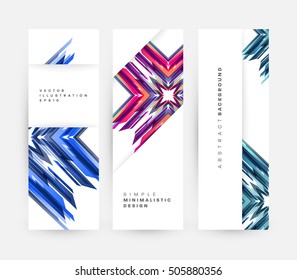 Geometric background Template for covers, flyers, banners, posters and placards, may be used for presentations and book covers, EPS10 vector illustration