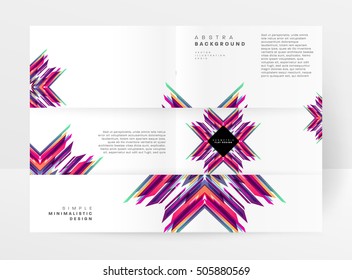 Plantilla de fondo geométrico para cubiertas, volantes, pancartas, carteles y carteles, puede utilizarse para presentaciones y portadas de libros, ilustración vectorial EPS10