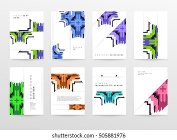 Plantilla de fondo geométrico para cubiertas, volantes, pancartas, carteles y carteles, puede utilizarse para presentaciones y portadas de libros, ilustración vectorial EPS10