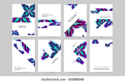 Geometric background Template for covers, flyers, banners, posters and placards, may be used for presentations and book covers, EPS10 vector illustration