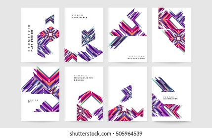 Geometric background Template for covers, flyers, banners, posters and placards, may be used for presentations and book covers, EPS10 vector illustration