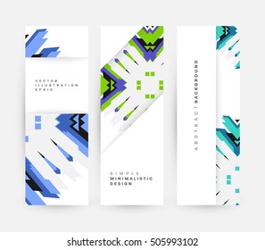 Geometric background Template for covers, flyers, banners, posters and placards, may be used for presentations and book covers, EPS10 vector illustration