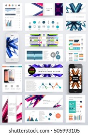 Geometric background Template for covers, flyers, banners, posters and placards, may be used for presentations and book covers, EPS10 vector illustration