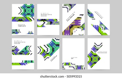 Geometric background Template for covers, flyers, banners, posters and placards, may be used for presentations and book covers, EPS10 vector illustration